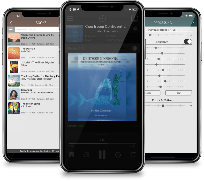 Audiobook Courtroom Confidential: Verything They Don\'t Want You to Know about Lawyers... and More by Alex Zouzoulas