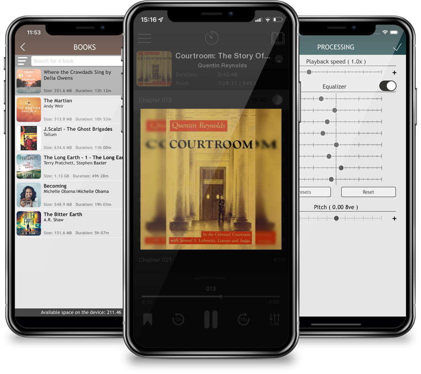 Audiobook Courtroom: The Story Of Samuel S. Leibowitz by Quentin Reynolds
