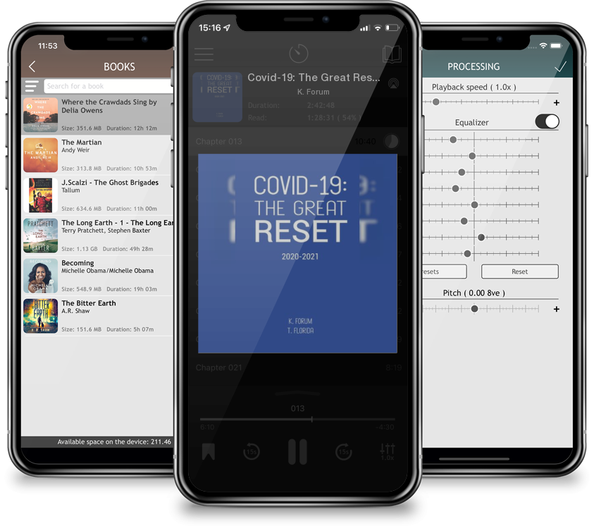Audiobook Covid-19: The Great Reset (2020-2021) by K. Forum