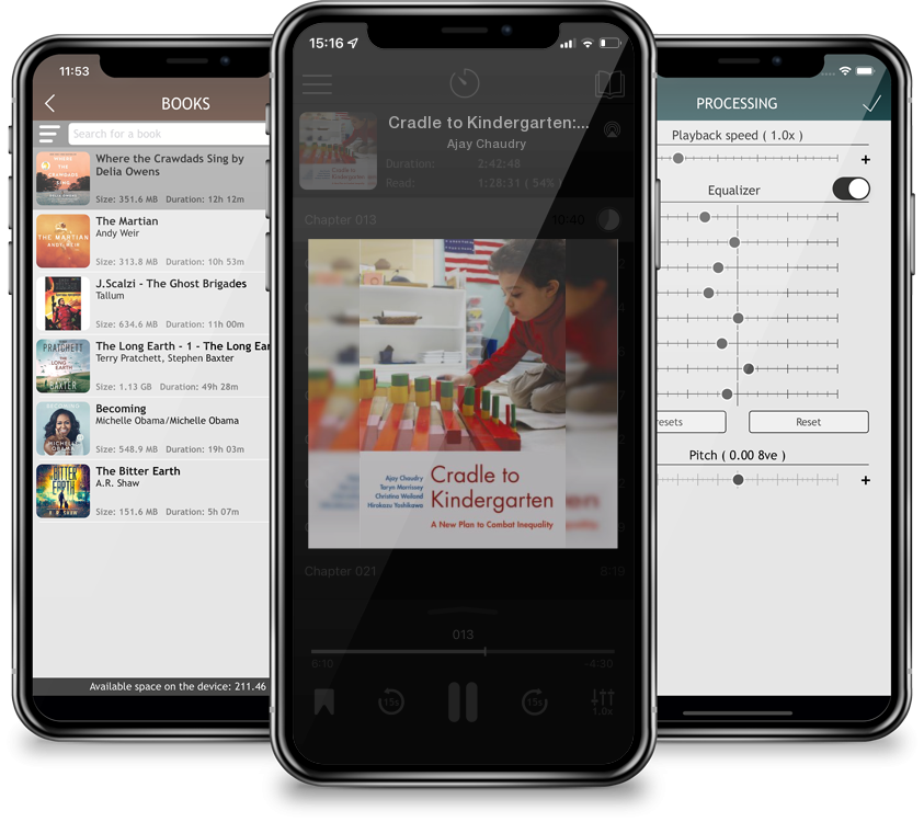 Audiobook Cradle to Kindergarten: A New Plan to Combat Inequality by Ajay Chaudry