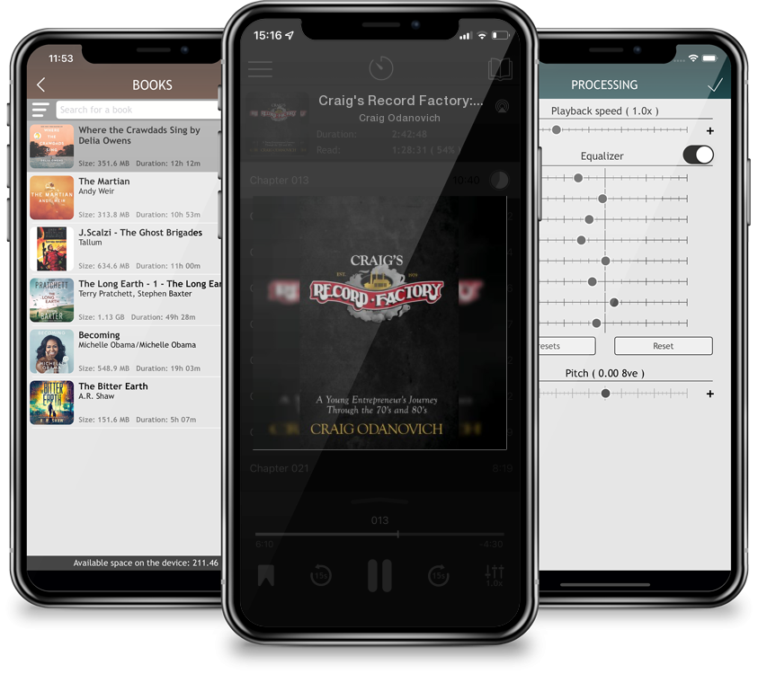 Audiobook Craig\'s Record Factory: A Young Entrepreneur\'s Journey Through the 70\'s and 80\'s by Craig Odanovich