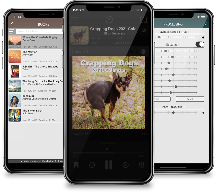 Audiobook Crapping Dogs 2021 Calendar: Funny Gag Joke Gifts for Dog Lovers - Women Men Birthday, White Elephant Party, Exchange, Yankee Swap, Stocking Stuffe by Ellon Summers