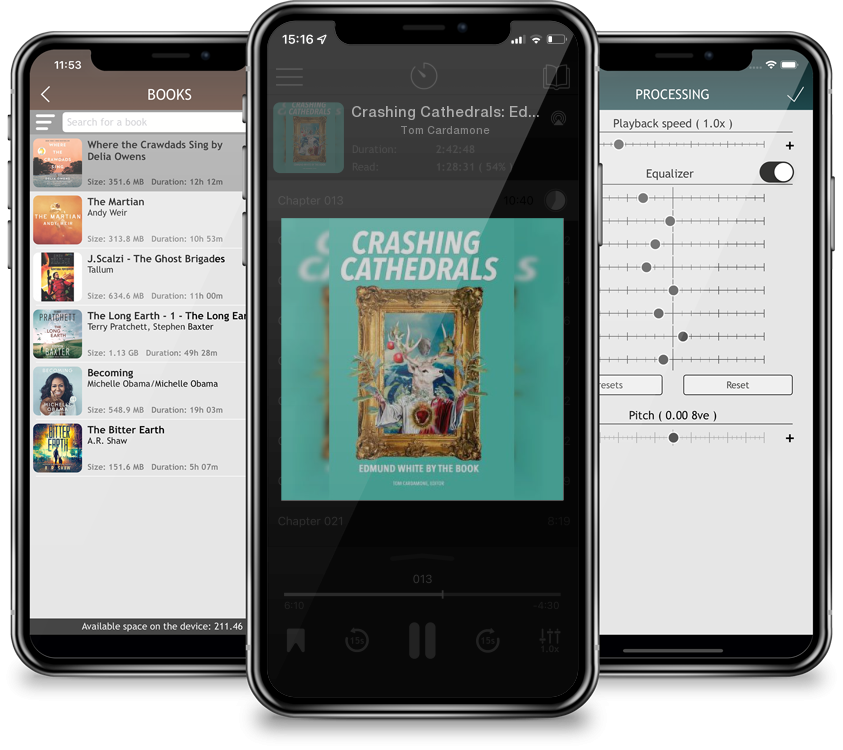 Audiobook Crashing Cathedrals: Edmund White by the Book by Tom Cardamone
