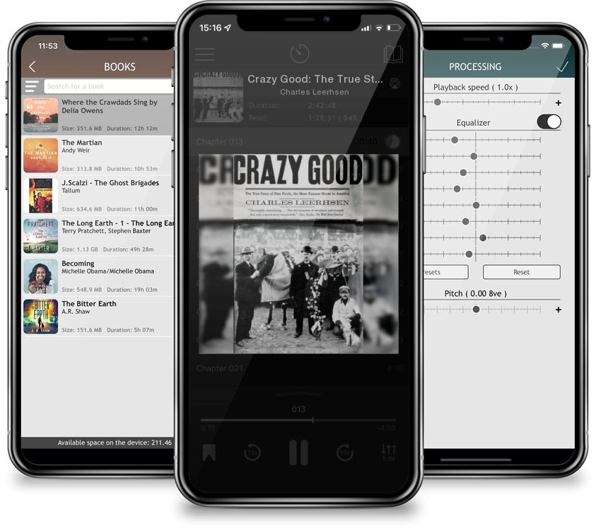 Audiobook Crazy Good: The True Story of Dan Patch, the Most Famous Horse in America by Charles Leerhsen