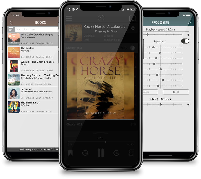 Audiobook Crazy Horse: A Lakota Life (Civilization of the American Indian #254) by Kingsley M. Bray
