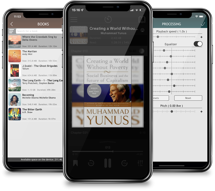 Audiobook Creating a World Without Poverty: Social Business and the Future of Capitalism by Muhammad Yunus