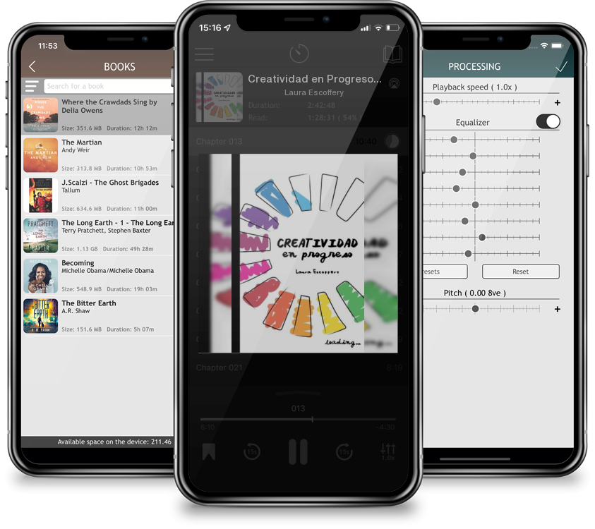Audiobook Creatividad en Progreso (Primera edición en blanco y negro) by Laura Escoffery