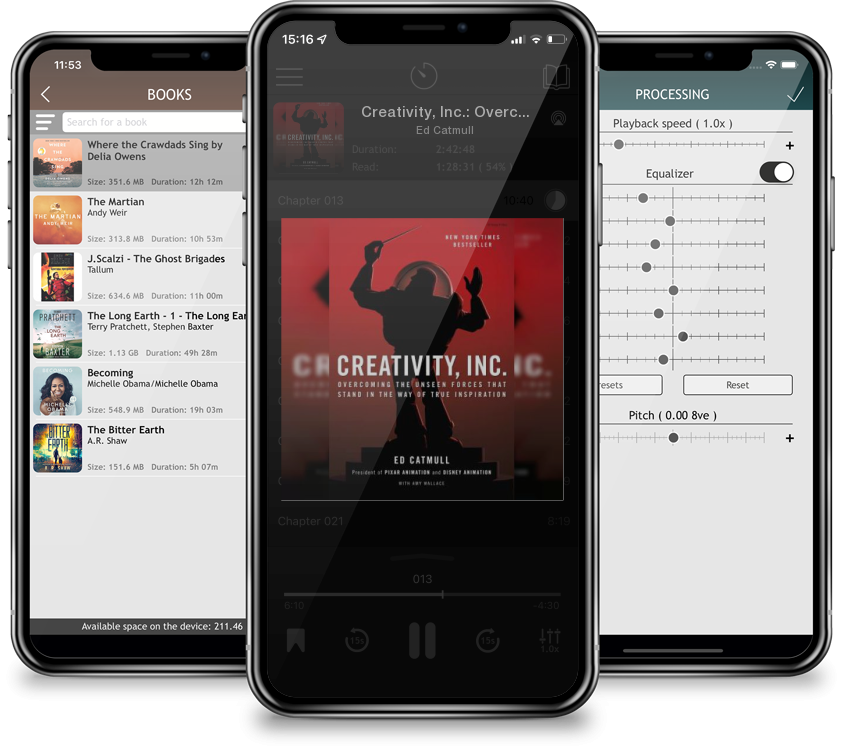 Audiobook Creativity, Inc.: Overcoming the Unseen Forces That Stand in the Way of True Inspiration by Ed Catmull