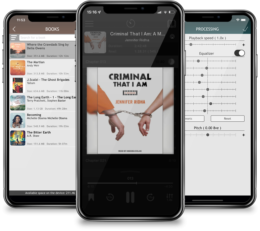 Audiobook Criminal That I Am: A Memoir (Compact Disc) by Jennifer Ridha
