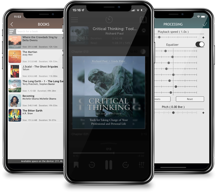 Audiobook Critical Thinking: Tools for Taking Charge of Your Professional and Personal Life by Richard Paul