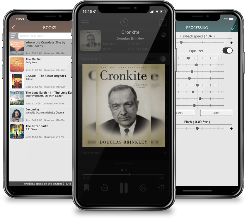 Audiobook Cronkite by Douglas Brinkley
