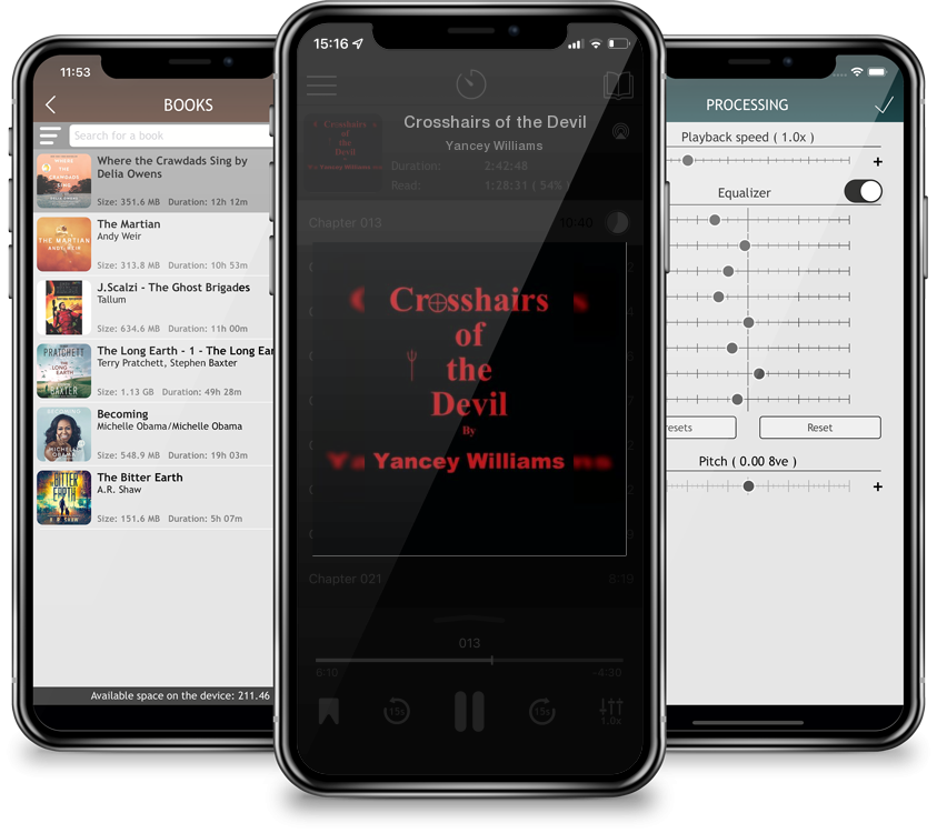 Audiobook Crosshairs of the Devil by Yancey Williams