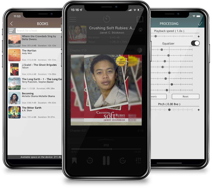 Audiobook Crushing Soft Rubies: A Memoir, 10th Anniversary Edition by Janet C. Stickmon