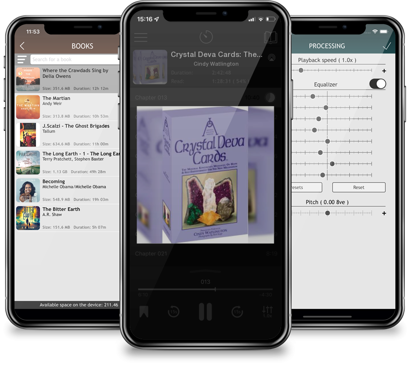 Audiobook Crystal Deva Cards: The Mineral Kingdom\'s Messages of Hope and Self-Empowerment for the New Millennium (44 Color Cards + Book) by Cindy Watlington