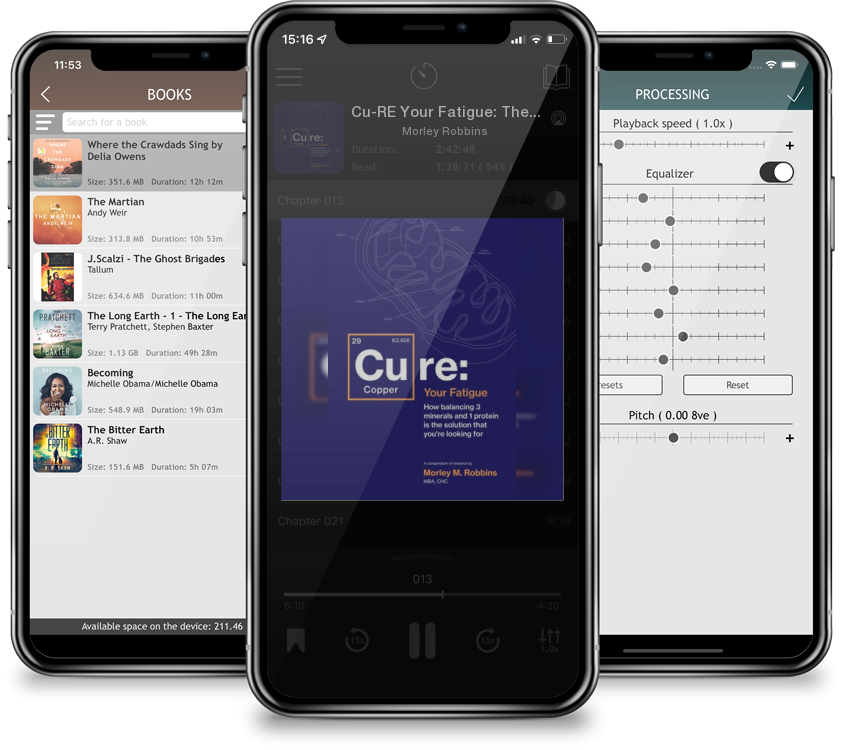 Audiobook Cu-RE Your Fatigue: The Root Cause and How To Fix It On Your Own by Morley Robbins