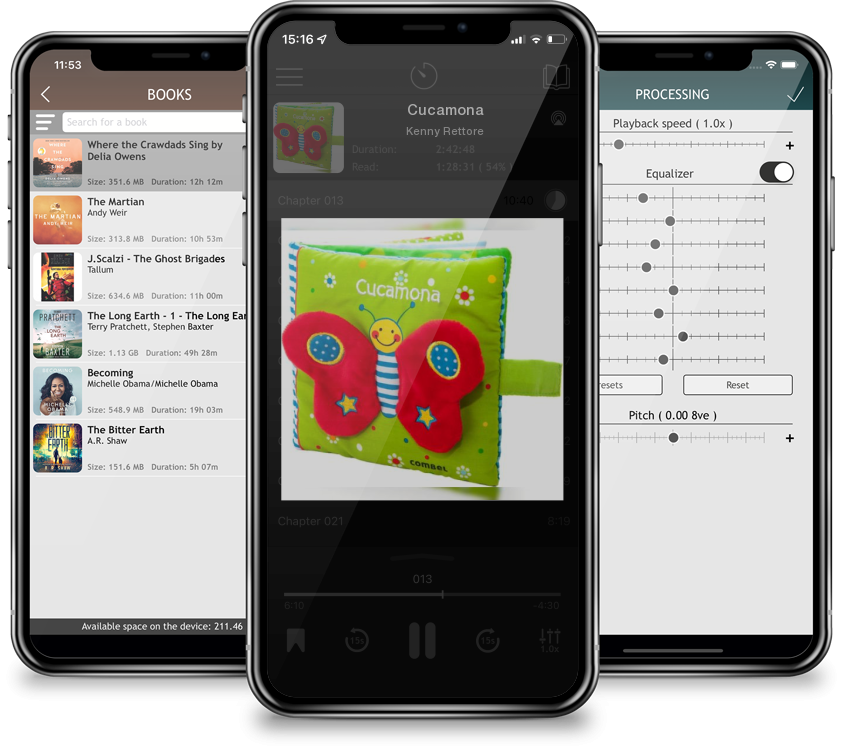 Audiobook Cucamona by Kenny Rettore
