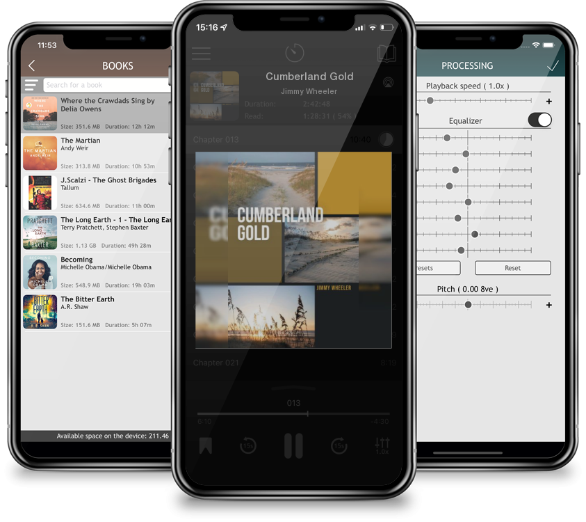 Audiobook Cumberland Gold by Jimmy Wheeler