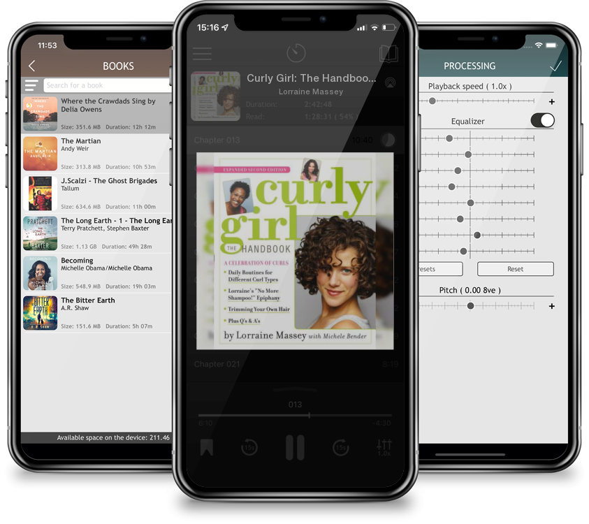 Audiobook Curly Girl: The Handbook by Lorraine Massey