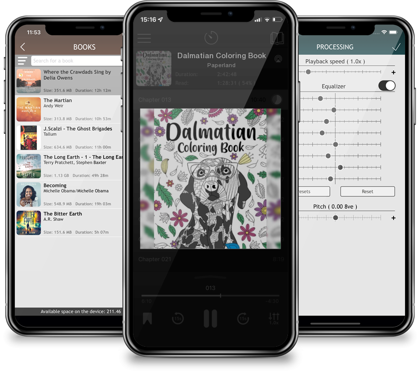 Audiobook Dalmatian Coloring Book by Paperland