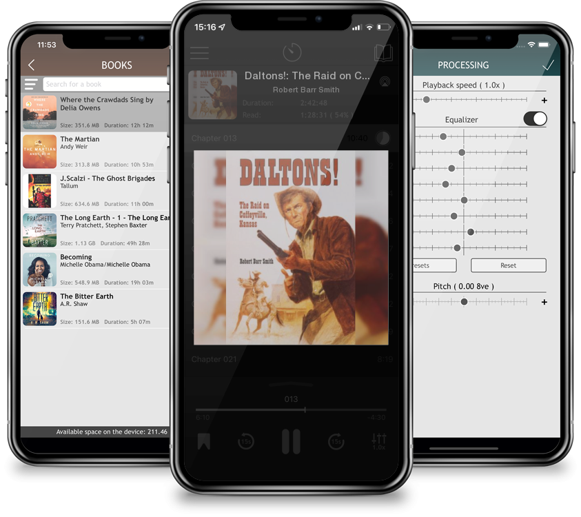 Audiobook Daltons!: The Raid on Coffeyville, Kansas by Robert Barr Smith