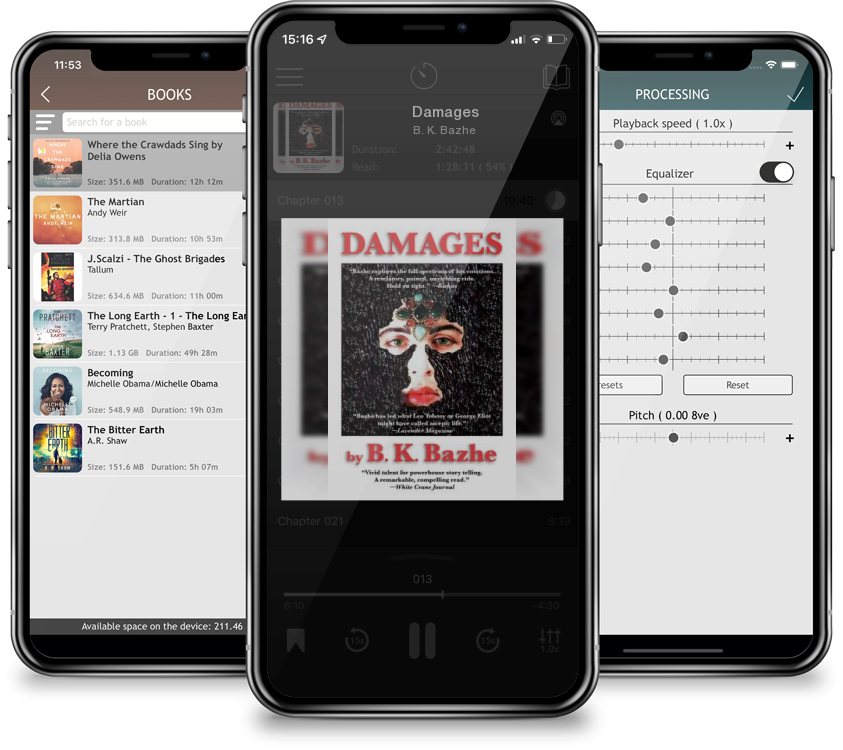 Audiobook Damages by B. K. Bazhe