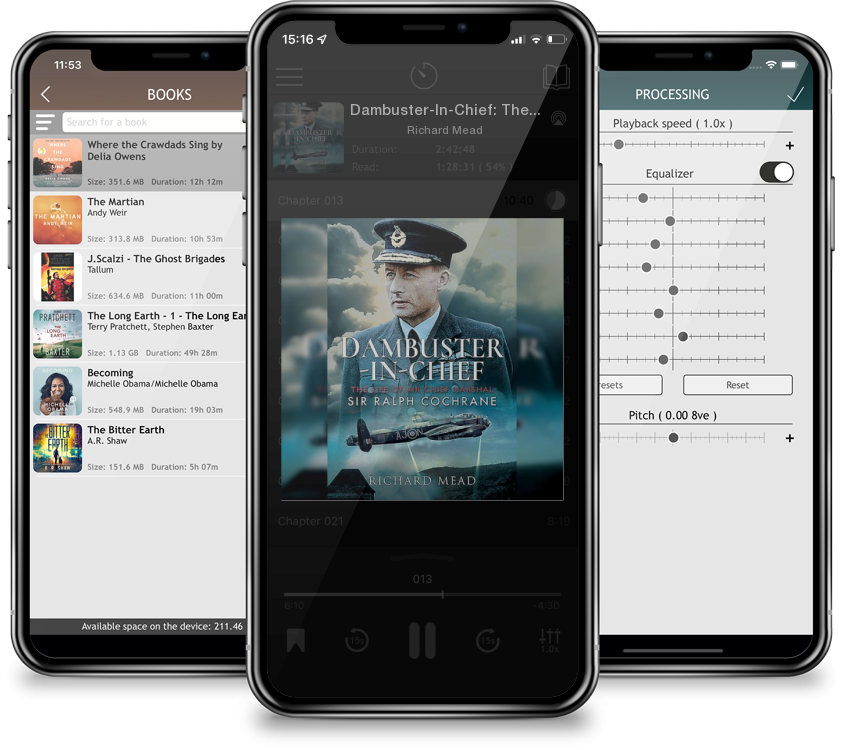 Audiobook Dambuster-In-Chief: The Life of Air Chief Marshal Sir Ralph Cochrane by Richard Mead