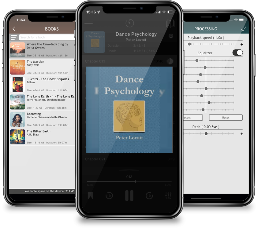 Listen Dance Psychology by Peter Lovatt in MP3 Audiobook Player for free