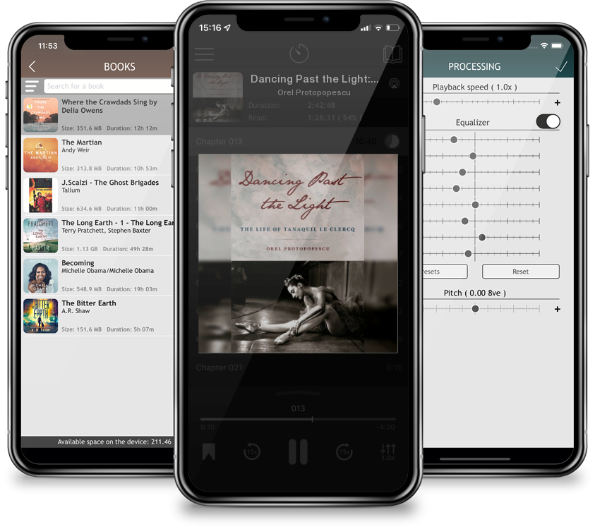 Audiobook Dancing Past the Light: The Life of Tanaquil Le Clercq by Orel Protopopescu