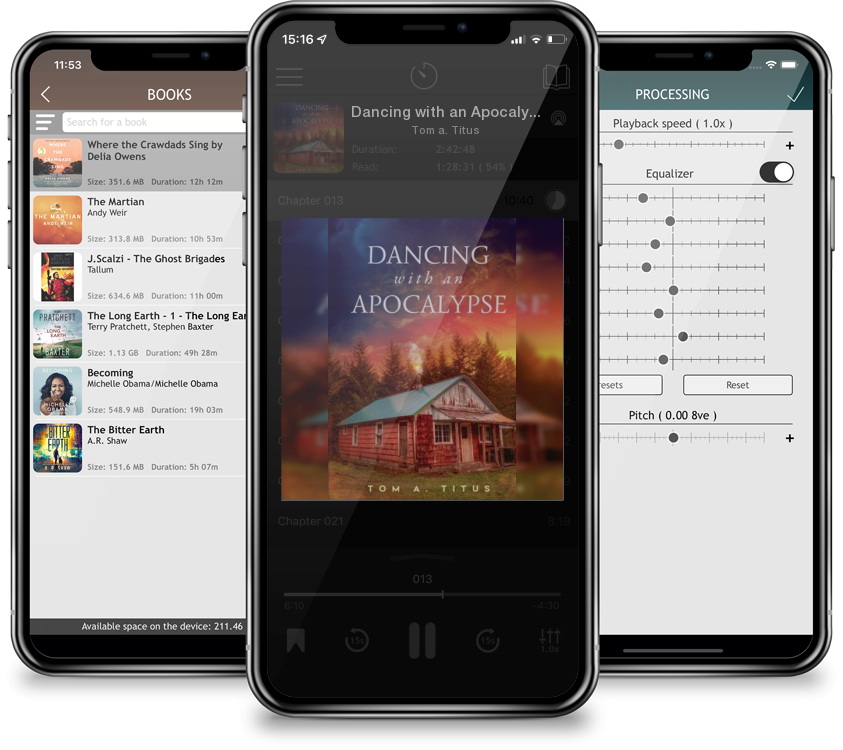 Audiobook Dancing with an Apocalypse by Tom a. Titus