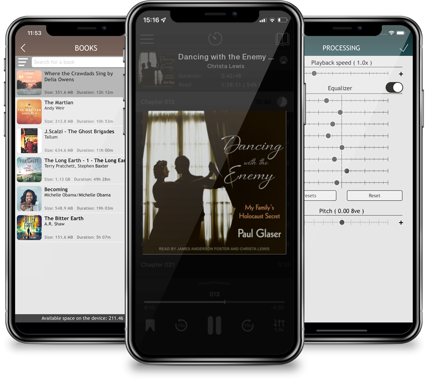 Audiobook Dancing with the Enemy Lib/E: My Family\'s Holocaust Secret (Compact Disc) by Christa Lewis