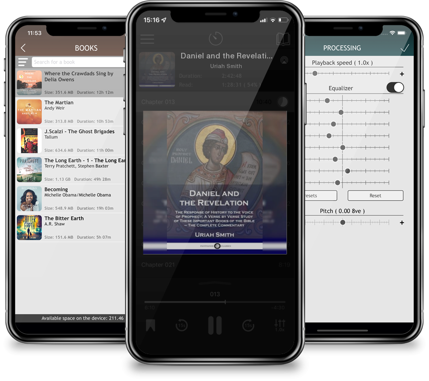 Audiobook Daniel and the Revelation: The Response of History to the Voice of Prophecy; A Verse by Verse Study of These Important Books of the Bible - The C by Uriah Smith
