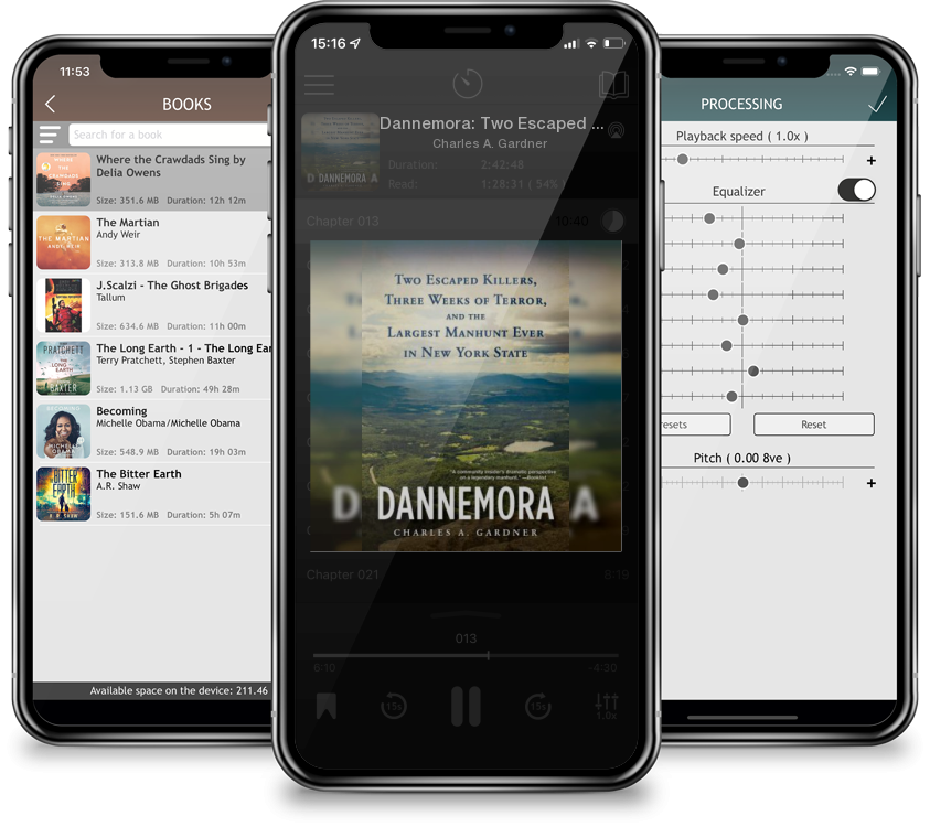Audiobook Dannemora: Two Escaped Killers, Three Weeks of Terror, and the Largest Manhunt Ever in New York State by Charles A. Gardner