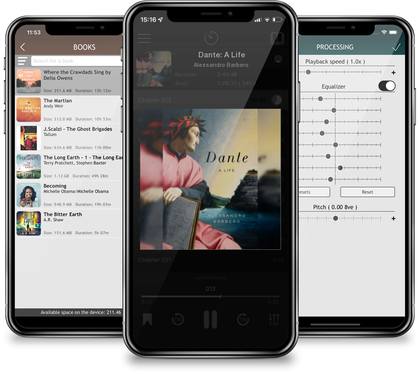 Audiobook Dante: A Life by Alessandro Barbero