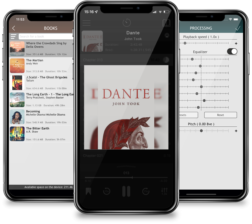 Audiobook Dante by John Took