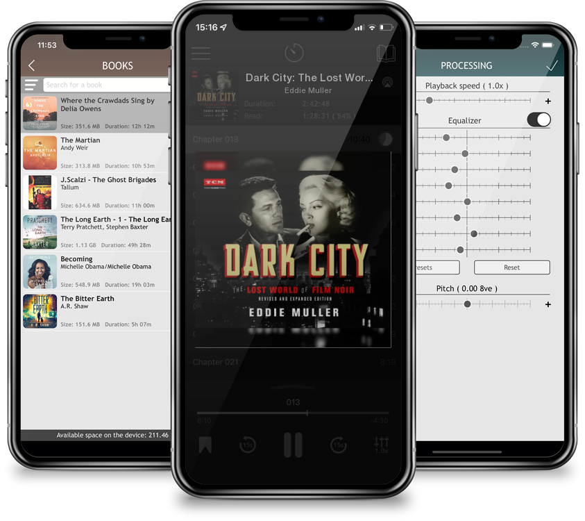 Audiobook Dark City: The Lost World of Film Noir (Revised and Expanded Edition) (Turner Classic Movies) by Eddie Muller