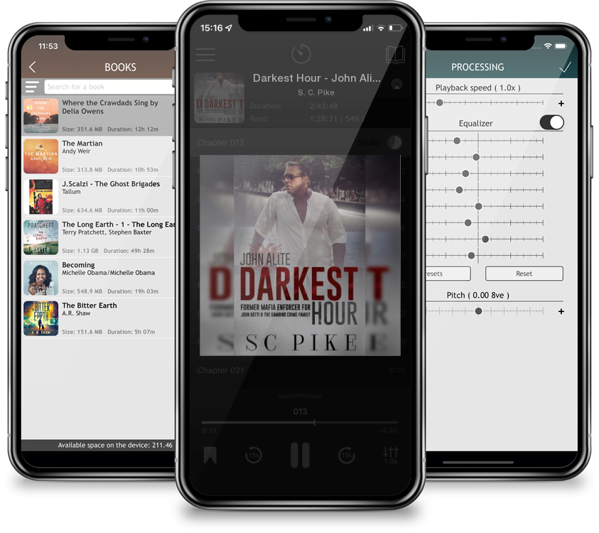 Audiobook Darkest Hour - John Alite: Former Mafia Enforcer for John Gotti and the Gambino Crime Family by S. C. Pike