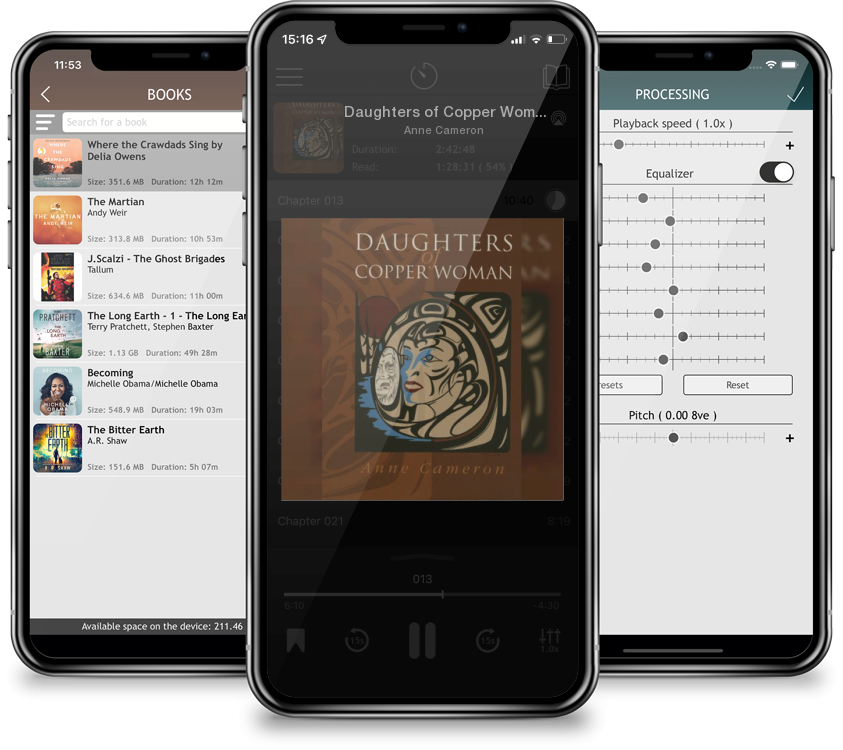 Audiobook Daughters of Copper Woman by Anne Cameron