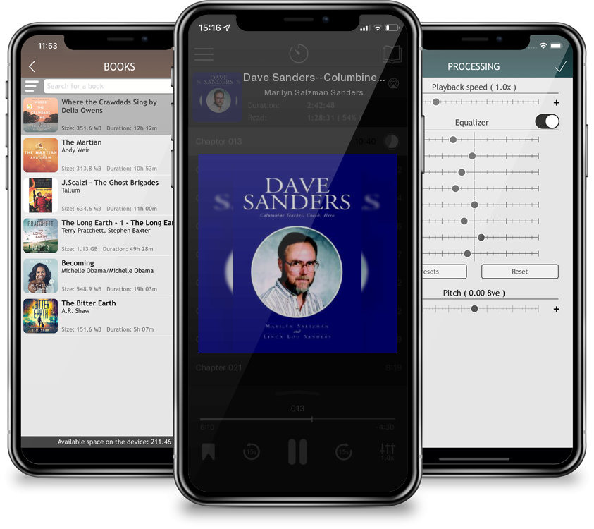 Audiobook Dave Sanders--Columbine Teacher by Marilyn Salzman Sanders