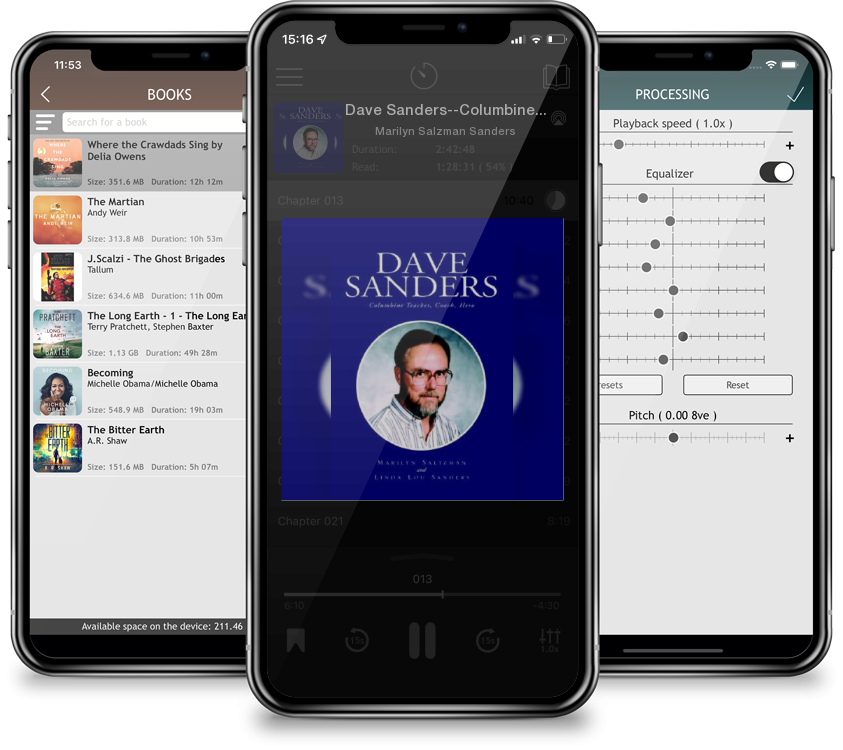 Listen Dave Sanders--Columbine Teacher by Marilyn Salzman Sanders in MP3 Audiobook Player for free