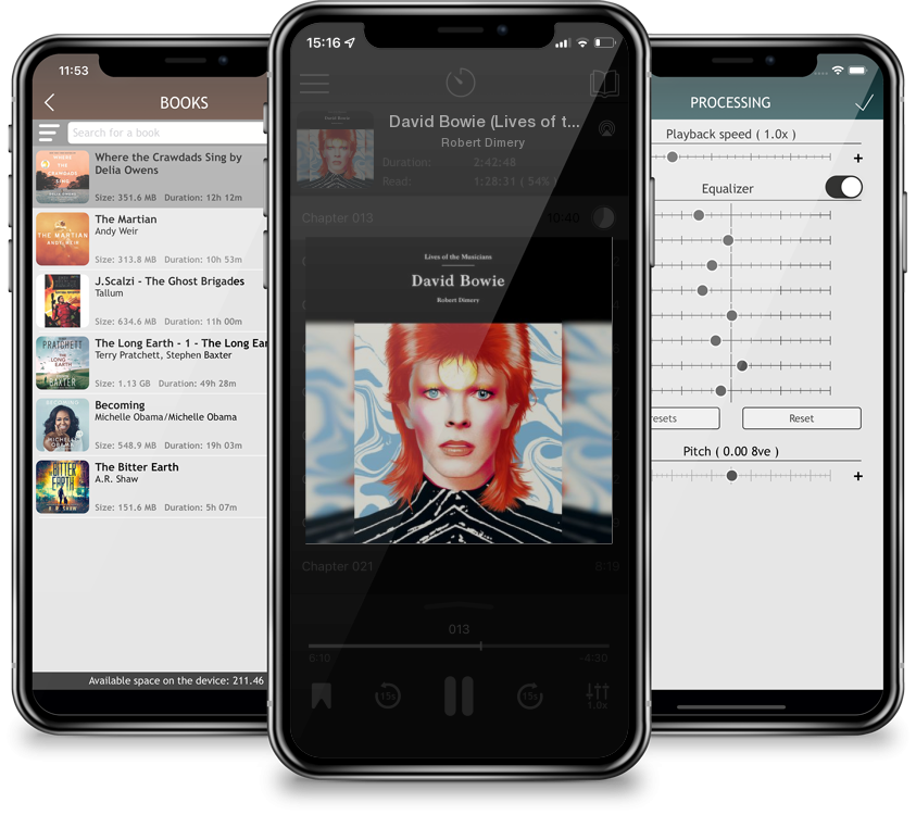 Audiobook David Bowie (Lives of the Musicians) by Robert Dimery