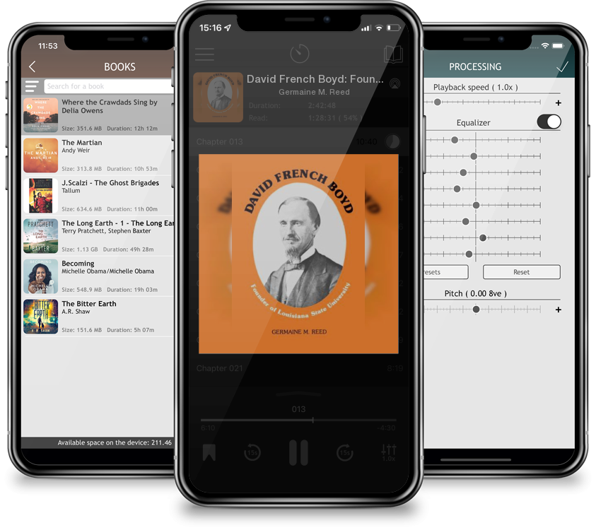 Audiobook David French Boyd: Founder of Louisiana State University (Southern Biography) by Germaine M. Reed