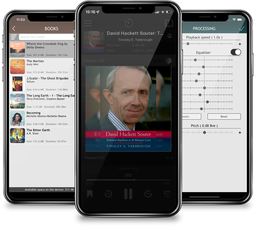 Audiobook David Hackett Souter: Traditional Republican on the Rehnquist Court by Tinsley E. Yarbrough