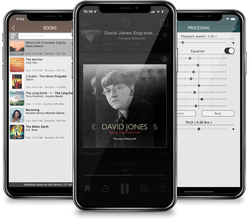 Audiobook David Jones: Engraver, Soldier, Painter, Poet by Thomas Dilworth