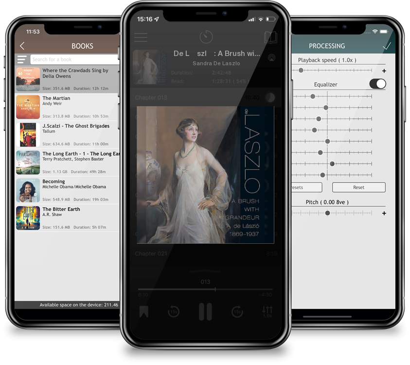 Audiobook De László: A Brush with Grandeur by Sandra De Laszlo