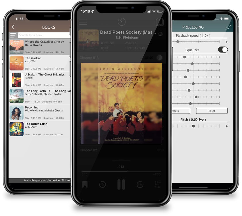 Audiobook Dead Poets Society (Mass Market) by N.H. Kleinbaum