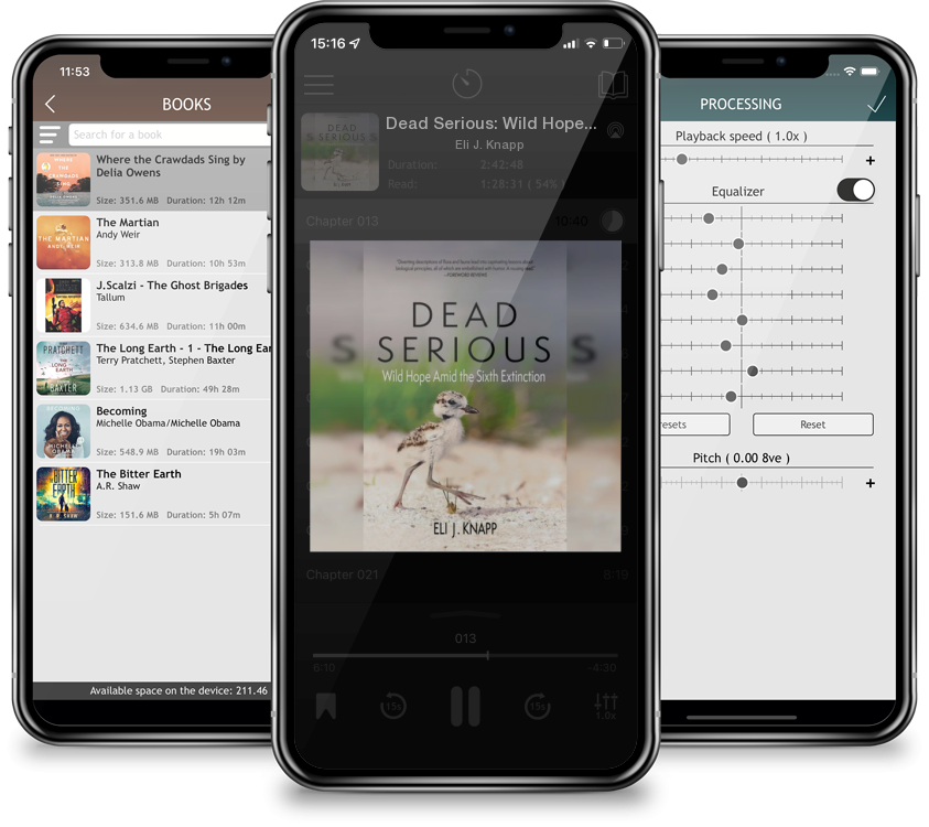 Audiobook Dead Serious: Wild Hope Amid the Sixth Extinction by Eli J. Knapp