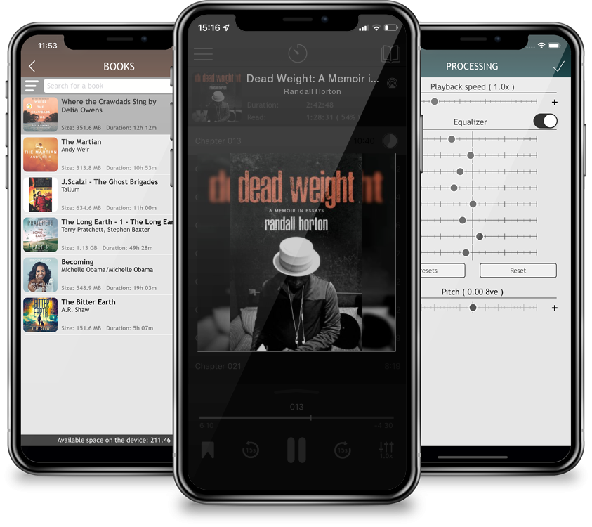 Audiobook Dead Weight: A Memoir in Essays by Randall Horton