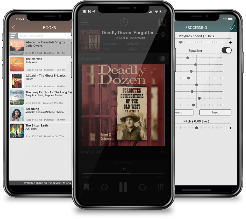 Audiobook Deadly Dozen: Forgotten Gunfighters of the Old West, Vol. 2 by Robert K. Dearment