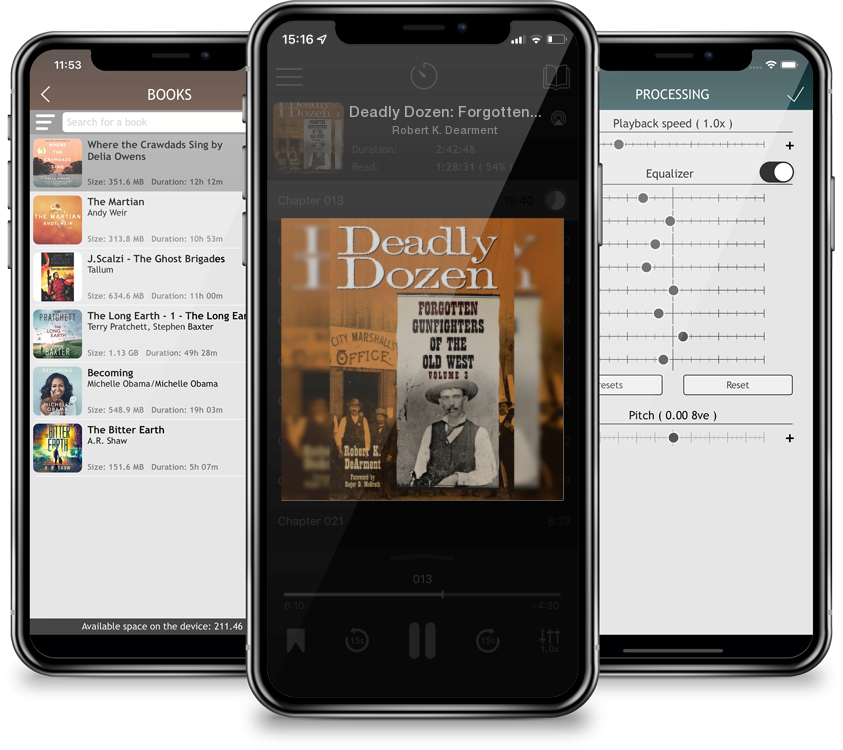 Audiobook Deadly Dozen: Forgotten Gunfighters of the Old West, Vol. 3 by Robert K. Dearment