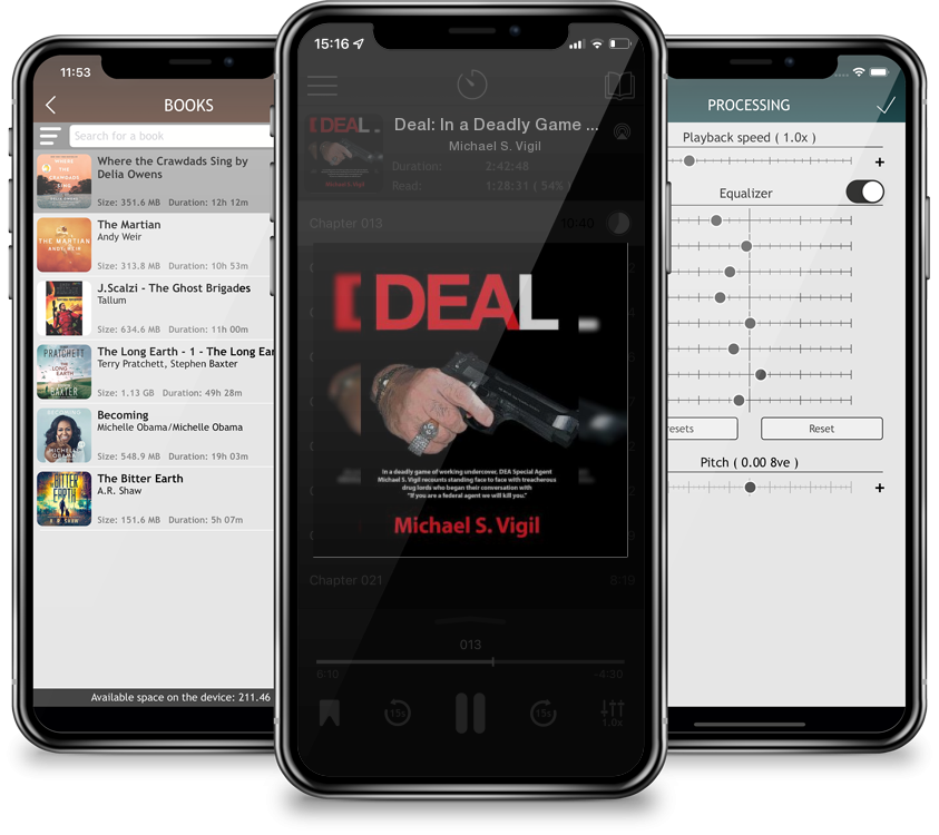 Audiobook Deal: In a Deadly Game of Working Undercover, Dea Special Agent Michael S. Vigil Recounts Standing Face to Face with Treache by Michael S. Vigil